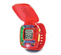 VTech - PJ Masks Buhita, Reloj Digital Educativo Que estimula el Aprendizaje e incorpora minijuegos y Actividades, Color Rojo (3480-175857)