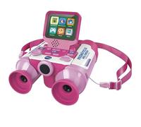 VTech - Prismáticos Multimedia Naturaleza y Aventura, Binoculares para niños con Cámara, Fotos y Vídeos, Visión Nocturna, Juegos Educativos, Diseño Ergonómico, Versión ESP