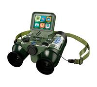 VTech - Prismáticos Multimedia Naturaleza y Aventura, Juguete científico | Binoculares color camuflaje para niños +7 años con Cámara, Fotos y Vídeos, Visión nocturna, Diseño Ergonómico, Versión ESP