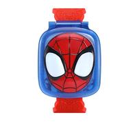 VTech - Reloj de Aprendizaje Spidey & Friends: Spiderman Increíbles Amigos, Color Rosso, Tamaño Mediano (554303)