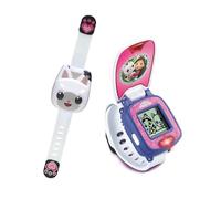VTech - Reloj Patástico de Pandy Patitas, La casa de muñecas de Gabby, Reloj Interactivo de Aprendizaje para niños +3 años, Versión ESP