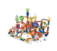 VTech Set Marble Rush Adventure, juguetes de construcción para niños con 10 canicas y 128 piezas de construcción, juego de pistas electrónicas para niños y niñas, juguete codificado por colores con sonido, a partir de 4 años, versión en inglés