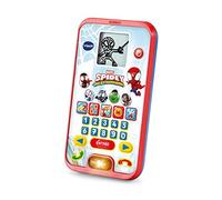 VTech - Smartphone educativo de Spidey, juguete interactivo - 2-5años, 1 juego electrónico - versión FR, niño
