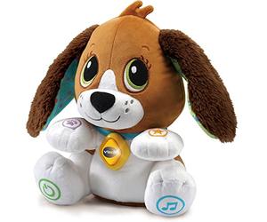 Vtech- Sprich-mit-mir-Hündchen Hablar Perrito Habla Conmigo-huendchen, Color marrón/Blanco (80-610104)