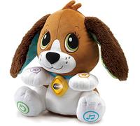 Vtech- Sprich-mit-mir-Hündchen Hablar Perrito Habla Conmigo-huendchen, Color marrón/Blanco, tamaño (80-610104)