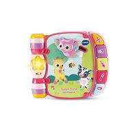 VTech - Super Libro Encantado Baby Loulous Rose, Libro Interactivo Bebé - 6 /36 Meses - Versión FR