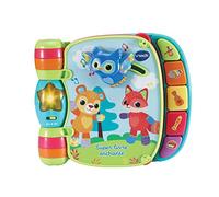 VTech - Super Libro Encantado de Baby Loulous Azul, Libro Interactivo Bebé - 6 /36 Meses - Versión FR