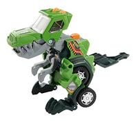 VTech Switch and Go Dinos T-Rex - Dino-Auto Transformer - Juguete 2 en 1 con Voz de Dinosaurio, Efectos de Ruido y luz, para niños de 3 a 8 años