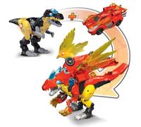 VTech - Switch&Go Dinos DragoRex 2 en 1 Dinocar, Coche y Dinosaurio Transformable, Juguetes Electrónicos Niños +3 Años, Ruge y Lanza Fuego, +60 Sonidos y Frases, Versión ESP