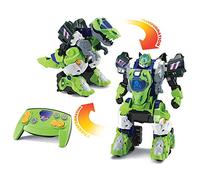 VTech - Switch & Go Dinos, Maxi Dinosaurio de Sonido con Control Remoto Furio, el Mega T-Rex Robot Radiocontrolado, Juguete 2 en 1 Transformador en 1 Clic, Regalo para niños a Partir de 4 años -