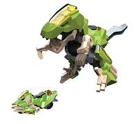 VTech - Switch&Go Dinos OneClick, Sprint el velociráptor Moto, Dinosaurios y Figuras de acción, Juguete transformable en 1click 2en1 Dino-Car, para niños +3 años, Versión ESP