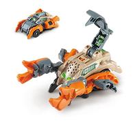 VTech - Switch&Go Dinos OneClick, Veneno el escorpión blindado, Dinosaurios y Figuras de acción, Juguete transformable en 1click 2en1 Dino-Car, para niños +3 años, Versión ESP