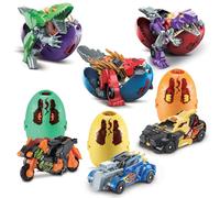VTech - Switch&Go Dinos Sorpresa, Huevos de Dinosaurio, Juguete transformable, Juego de construcción, 6 Modelos para coleccionar, Regalo para niños a Partir 3 años, Contenido en español