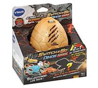 VTech Juguete Switch & Go Dinos – Huevo de dinosaurio transformable, sonido, 8 modelos, 4+