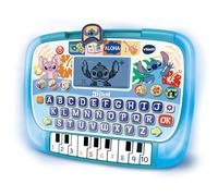 VTech - Tablet Educativa de Stitch, Juguetes Electrónicos Niños +4 Años, Pantalla LCD, 10 Actividades, 4 Modos y 3 Niveles, Teclado ABC, Teclas de Piano, Voz Original, Versión ESP
