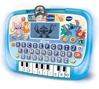 VTech - Tablet Educativa de Stitch, Juguetes Electrónicos Niños +4 Años, Pantalla LCD, 10 Actividades, 4 Modos y 3 Niveles, Teclado ABC, Teclas de Piano, Voz Original, Versión ESP