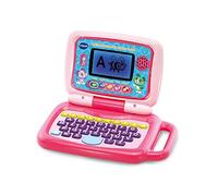 VTech - Tablet Ordi-P'tit Genius Touch Rosa - Ordenador para niños, Tableta Educativa - 2/6 años - Contenido en francés, Morado