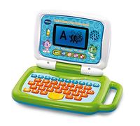 VTech - Tableta Ordi-p'tit Genius Touch Green, ordenador infantil, tableta educativa, 2/6 años, versión en francés