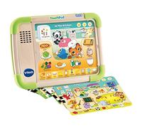 VTech TactiKid, Mi Tableta Educativa - Juguete en Parte de Madera - Juguete sin Pantalla, Tableta De Madera - Multicolor - 3/5 años - Contenido en francés