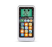 VTech - Teléfono EMOTI'FUN Negro y Blanco Juguetes Electrónicos EDUCATIVOS, 80-603785, Multicolor - Versión ES