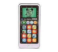 VTech- Teléfono Emoti'Fun Negro y Blanco Juguetes ELECTRONICOS EDUCATIVOS, Multicolor (80-603785)