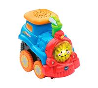 VTech Tut Tut Baby Flitzer Press and Go Locomotora - Coche de Juguete con música, botón Luminoso y Sonidos emocionantes - para niños de 1 a 5 años