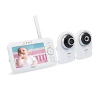 VTech VM351-2 Video Baby Monitor with Interchangeable Wide-Angle Optical Lens and Standard Optical Lens