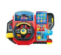VTech Volante de Aprendizaje de Aventura - Volante Interactivo con Pantalla LCD a Color, 3 Modos de Juego, numerosos contenidos de Aprendizaje y 23 melodías - para niños de 3 a 7 años