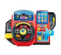 VTech Volante de Aprendizaje de Aventura - Volante Interactivo con Pantalla LCD a Color, 3 Modos de Juego, numerosos contenidos de Aprendizaje y 23 melodías - para niños de 3 a 7 años
