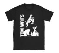 VTG Tom Waits Live In Concert Cotton All Size Unisex ShirtBlackM