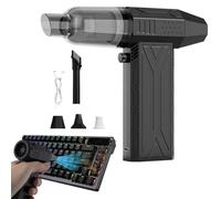 vThermal Snow Blower - High-Speed Adjustable Air Dryer for Winter Use | Handheld Electric Blower with Powerful Airflow, Quick Snow Melting Tool for Driveway Lawn Garage Outdoor Home, 15.5x7.5x4cm Blac