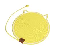 VTIDOBE Almohadilla rascadora de doble cara para gatos, bonita almohadilla redonda de varios tamaños