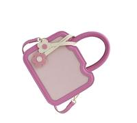 VTIDOBE Elegante bolso bandolera con forma de flor de poliuretano, correa ajustable, multiusos, para uso diario, accesorio para mujer, melocotón, large