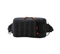 VTIDOBE Riñonera deportiva para pesca, multifuncional, cruzada, equipo de pesca, bolsa de pecho, negro, moderno