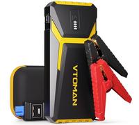 VTOMAN Arrancador de Baterias de Coche Apto para Furgonetas, todoterrenos, turismos y Camiones Grandes (V10PRO-Y-4500A)