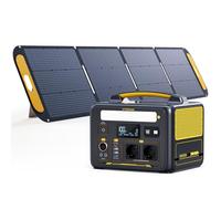 VTOMAN Jump 600X Estación de Energía Portátil con 200W Panel Solar - Batería LiFePO4 Generador Solar 600W/299Wh, Salida PD 60W tipoC/Salida USB QC 3.0, para Acampada, Autocaravana, Emergencias