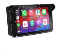 Vtopek Pantalla CarPlay de 5 pulgadas para motocicleta, Android Auto con | IP67 - Pantalla táctil IPS impermeable para motocicleta, control de voz Siri/G0ole, Bluetooth, sensores de presión de