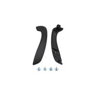 VTSGBLS Cubierta manija puerta interior 809540001R 809600007R Kit Manija Puerta Delantera Izquierda Derecha Interior Para Megane 3 MK3 Para Fluence 2008-2016(Black Left Kit)