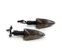 VTSGBLS Intermitentes Delanteros Y Traseros Motocicleta Para Aprilia SXV 550 SL 750 SMV1200 RSV 4R NA 850GT Luz intermitentes(Front-Sm-oke)