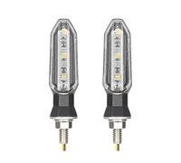 VTSGBLS Intermitentes Motocicleta Para Aprilia RS 660 125 Y Para Shiver 750 RS660 RS125 Luz intermitentes(Concha transparente,2 PIEZAS)