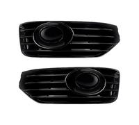 VTSGBLS Lámpara luz antiniebla Cubierta Rejilla Luz Antiniebla Delantera Para VW T5 T5.1 Para Sportline 2010-2015 Decoración Rejilla Luz Antiniebla Delantera(Sin agujeros)