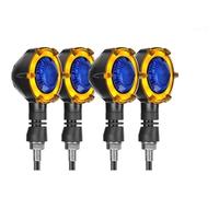 VTSGBLS Luces Giro Motocicleta Para Aprilia RS 660 125 Para Shiver 750 RS660 RS125 Intermitente Secuencial 12 V Luz intermitentes(AZUL,4 piezas)