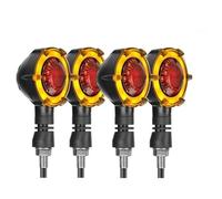 VTSGBLS Luces Giro Motocicleta Para Aprilia RS 660 125 Para Shiver 750 RS660 RS125 Intermitente Secuencial 12 V Luz intermitentes(ROJO,4 piezas)