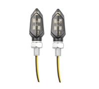 VTSGBLS Para Aprilia Rsv4 Rsv4r Rs660 Rs125 Luz Señal Giro Para Motocicleta Lámpara Intermitente Universal Indicadores 10mm 12v Luz intermitentes(1 par)
