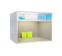 Vttui Cabina de Evaluación de Color 6 Fuentes D65 / Light Booth Profesional para Control de Calidad Textil, Pinturas, Impresión