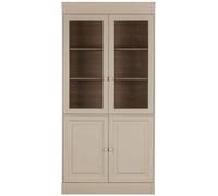 vtwonen Mueble 4 puertas en madera gris