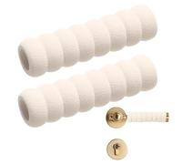 VTYTZZ 2 unidades de topes para picaporte de puerta, protección para picaportes de puerta, protección para tiradores de puerta, cubiertas de espuma para manillas de puerta, tope para puertas y paredes