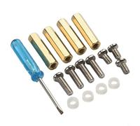 Vu Meter Display 16 LED con sonido adaptable brillo Ak2515 tablero de espectro de audio kit de bricolaje velocidad Agc para analizador nivel DC 5v módulo verde (B)