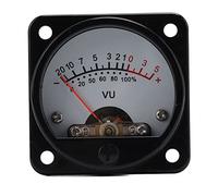 VU Panel Medidor de Nivel de Audio Profesional AMP con Placa del Conductor AC DC 6-12V 55MA Luz LED de desviación en el Sentido de Las Agujas del Reloj (CQ-45W)
