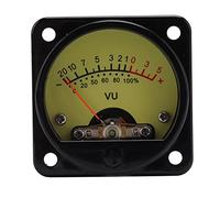 VU Panel Medidor de Nivel de Audio Profesional AMP con Placa del Conductor AC DC 6-12V 55MA Luz LED de desviación en el Sentido de Las Agujas del Reloj (CQ-45H)